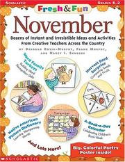 Cover of November by Deborah Rovin-Murphy