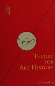 Front cover of Theory for art history by Jae Emerling