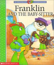 Front cover of Franklin and the babysitter by Sharon Jennings