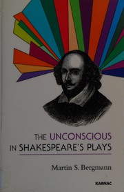 Cover of Unconscious in Shakespeare's Plays by Martin S. Bergmann