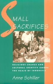 Front cover of Small sacrifices by Anne Schiller
