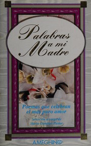 Front cover of Palabras a Mi Madre by Marta Gimenez Pastor