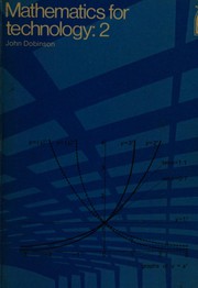 Front cover of Mathematics for Technology (Library of Technology) by John Dobinson