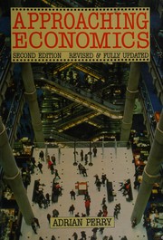 Cover of Approaching Economics by Adrian Perry