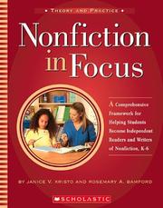 Cover of Nonfiction in focus by Janice V. Kristo