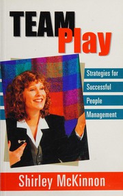 Cover of Team play by Shirley McKinnon