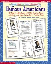Front cover of Famous Americans by Rose Marie Crocco
