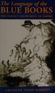 Front cover of The language of the blue books by Gwyneth Tyson Roberts