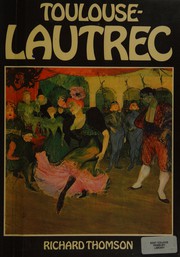 Cover of Toulouse-Lautrec by Thomson, Richard