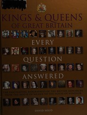 Front cover of Kings & queens of Great Britain by David Soud