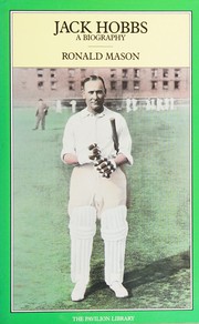 Cover of Jack Hobbs by Ronald Mason