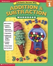 Front cover of Scholastic success with addition & subtraction by Danette Randolph