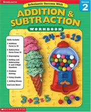Cover of Scholastic Success With Addition & Subtraction Workbook (Grade 2) by Danette Randolph