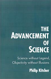 Front cover of The advancement of science by Philip Kitcher
