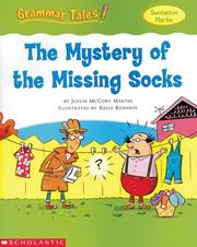 Cover of Mystery Of The Missing Socks (quotation marks) by Justin Mccory Martin