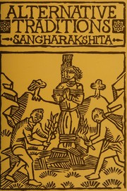 Cover of Alternative traditions by Sangharakshita Bhikshu