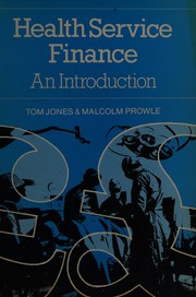 Front cover of Health service finance by Tom Jones