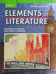 Front cover of Essentials of British and World Literature by Kylene Beers