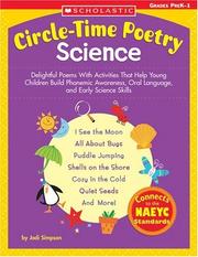 Cover of Circle Time Poetry Science by Jodi Simpson