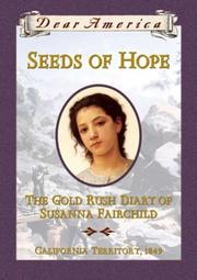 Front cover of Seeds of Hope by Kristiana Gregory