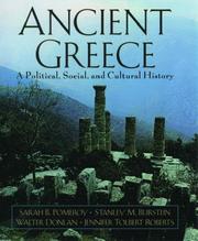 Front cover of A brief history of ancient Greece by Sarah B. Pomeroy