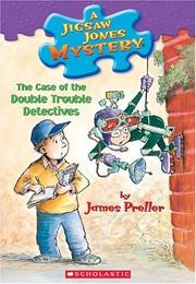 Front cover of The Case of the Double Trouble Detectives #26 (Jigsaw Jones) by James Preller