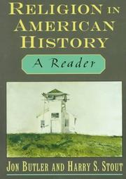 Front cover of Religion in American history by Jon Butler