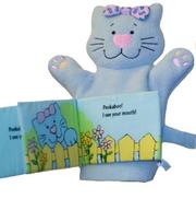 Front cover of Peekaboo Kitty (Hand Puppet Cloth Book) by Josephine Page