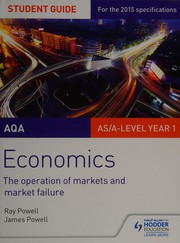 Cover of AQA Economics Student Guide 1 by Ray Powell