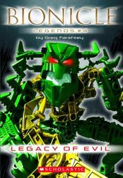 Front cover of Legacy Of Evil by Greg Farshtey