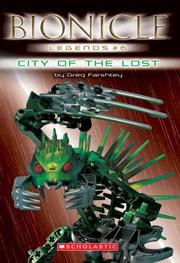 Front cover of City Of The Lost by Greg Farshtey