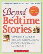 Cover of Beyond bedtime stories by V. Susan Bennett-Armistead