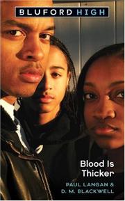 Cover of Blood is thicker by Paul Langan
