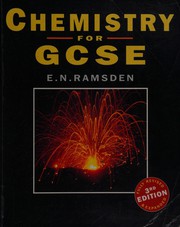 Front cover of Chemistry for GCSE by E. N. Ramsden