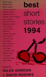 Cover of Best short stories 1994 by Giles Gordon