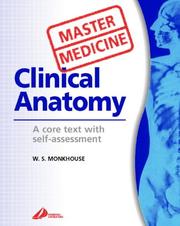 Cover of Clinical anatomy by Stanley Monkhouse