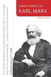 Cover of Karl Marx by Edward Hallet Carr