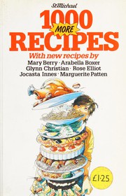 Front cover of 1000 more recipes by Mary Berry