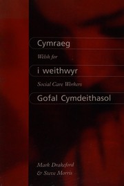 Front cover of Cymraeg i weithwyr gofal cymdeithasol by Mark Drakeford