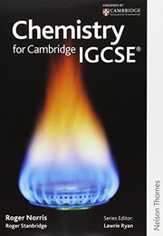 Cover of Chemistry for Cambridge IGCSE by Roger Norris