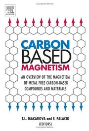 Front cover of Carbon-based magnetism by Tatiana Makarova
