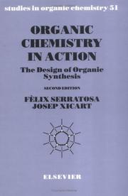 Front cover of Organic chemistry in action by Fèlix Serratosa