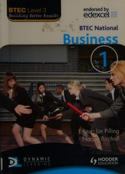 Cover of BTEC national business by Lin Pilling