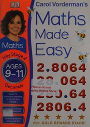 Front cover of Carol Vorderman's maths made easy by Carol Vorderman