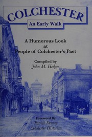 Front cover of Early Walk in Colchester by John M. Hedges