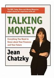 Front cover of Talking money by Jean Sherman Chatzky