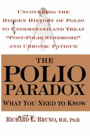 Front cover of The Polio Paradox by Richard L. Bruno