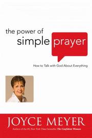 Front cover of The Power of Simple Prayer by Joyce Meyer