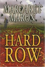 Cover of Hard row by Margaret Maron