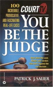 Cover of Court TV by Patrick J. Sauer